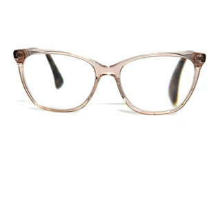 Marchon M-5504 601 Pink Brown Square Eyeglasses Frames 53-16 135 Designer H19080